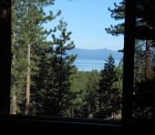 View of lake from Bedroom